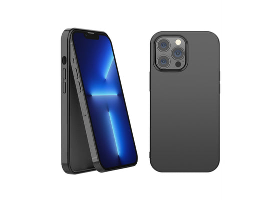 Capa para telemóvel Techancy New TPU Preto, KX5601, com proteção para a lente da câmara, compatível com iPhone 14 Plus