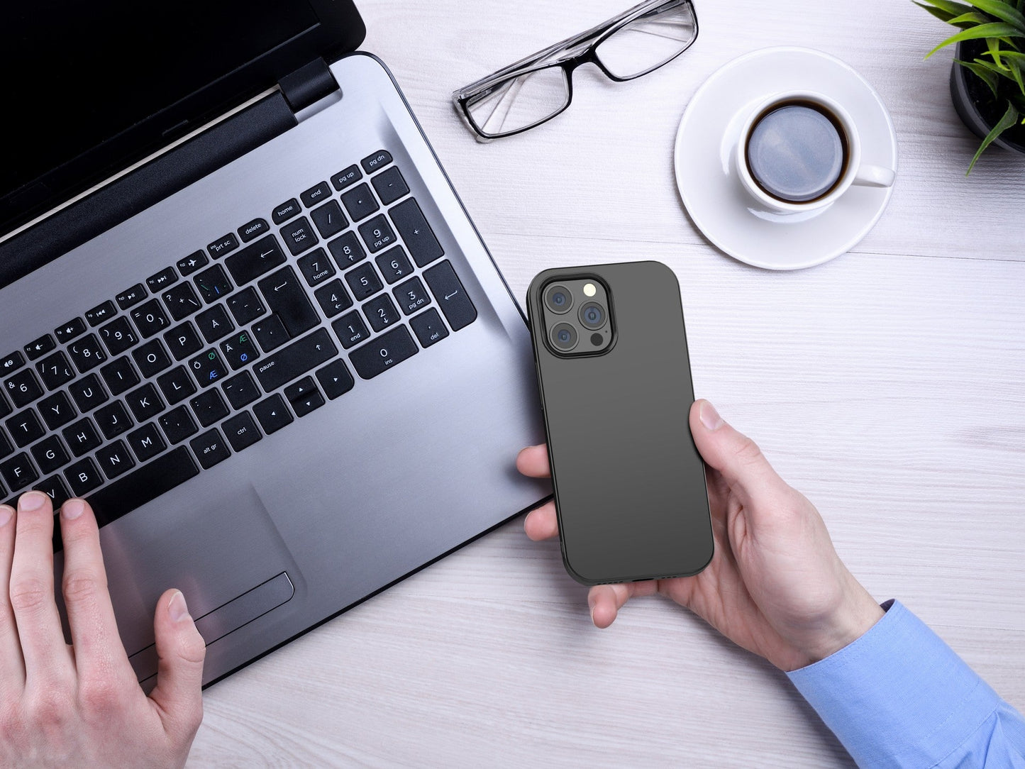 Capa para telemóvel Techancy New TPU em preto, KX5601, com proteção para a lente da câmara, compatível com iPhone 13 Pro