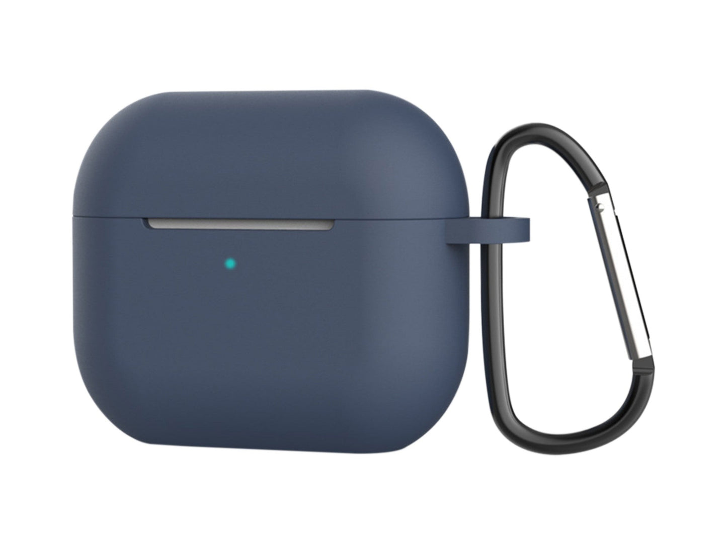 Capa protetora de silicone para auriculares Techancy, KC2118, compatível com AirPods Pro 2.ª geração, azul