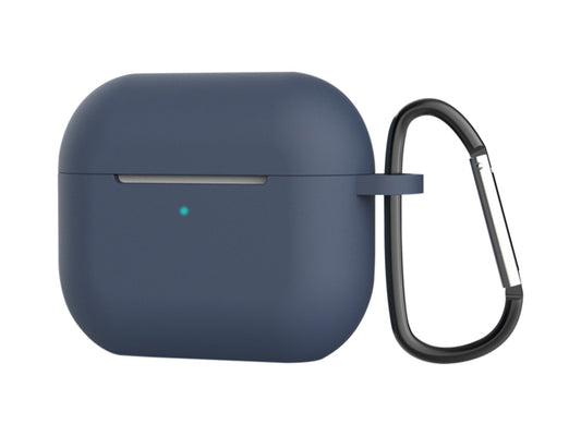 Capa protetora de silicone para auriculares Techancy, KC2118, compatível com AirPods Pro 2.ª geração, azul